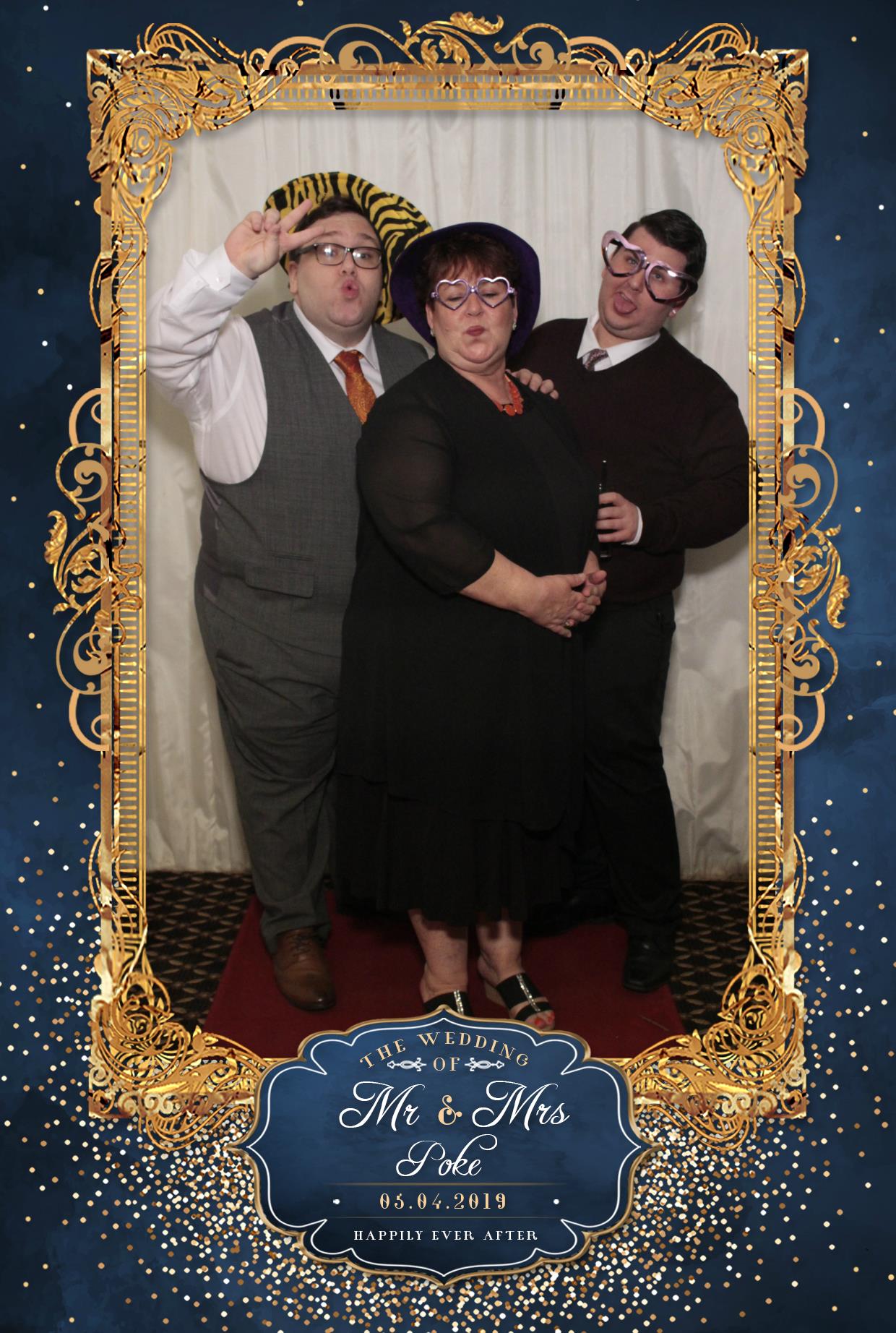 Mr & Mrs Poke | View more photos from the event at gallery.myphotoboothexperience.co.uk/u/MyPhotoBoothExperienceLtd/Mr-Mrs-Poke